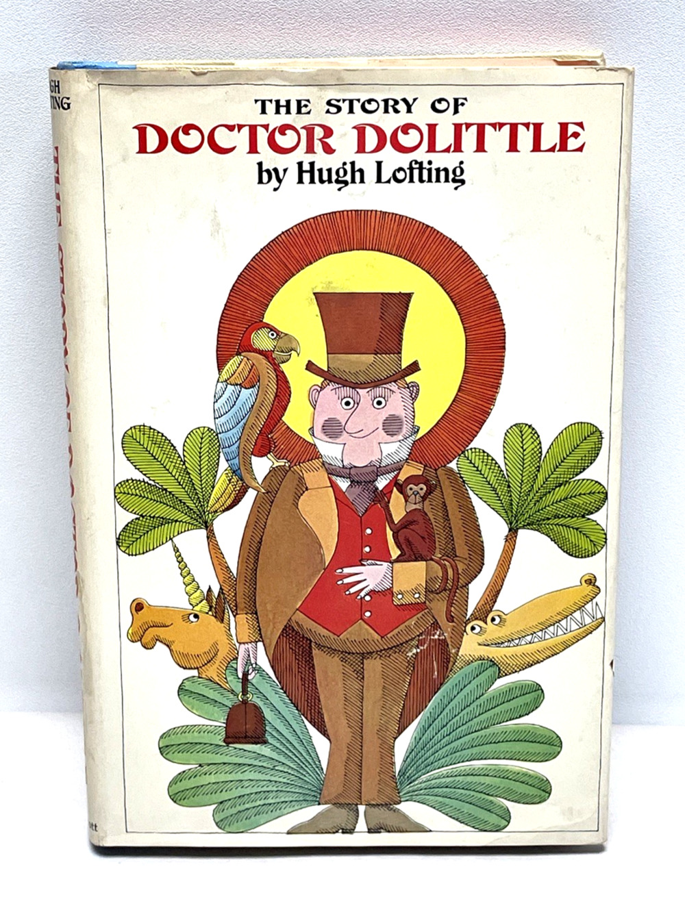 Vintage The Story of Doctor Dolittle Hugh Lofting 1948 Hardcover w Dust Jacket